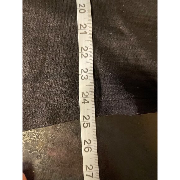 CJ Banks Black Round Neck 3/4 Sleeve Snowflake Sweater - Picture 10 of 10